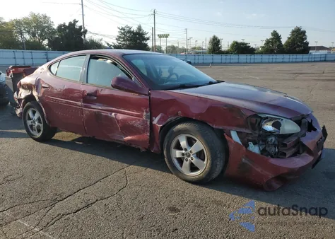 2006 Pontiac Grand Prix from USA, damaged, VIN 2G2WP552561140706
